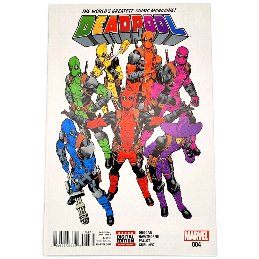 DEADPOOL #004 (2015) / NM / MULTI-COLORED DEADPOOL